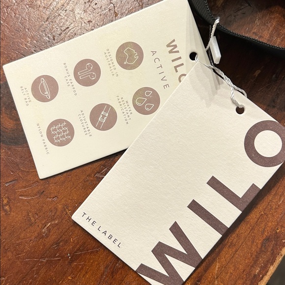 NEW WITH TAGS! Wilo The Label Nylon Snap Front Waist Bag Crossbody Bum Bag - Picture 9 of 9